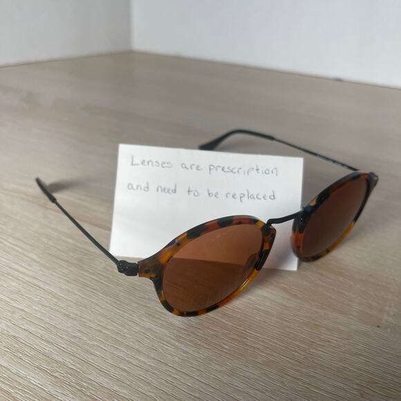 Ray-Ban RB2447-V 5491 Sunglasses FRAMES ONLY Tortoise Shell Black 47-21-140 - Picture 1 of 8